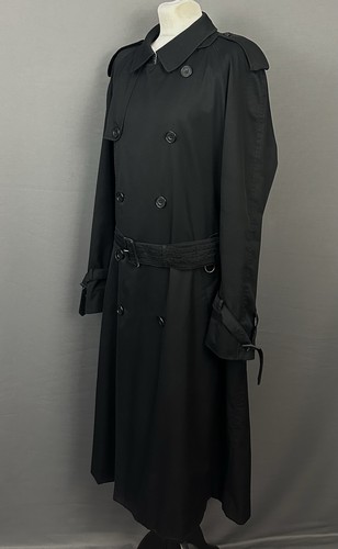 Aquascutum trench coat black - coat,