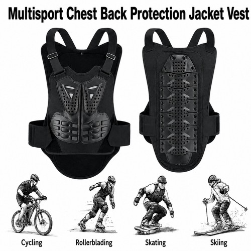 Adult chest back spine guard - adult,
