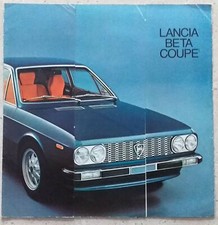 Lancia Beta Coupe UK sales