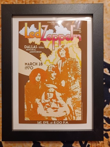 Framed mini concert poster - concert,