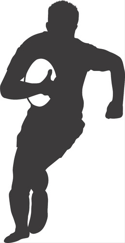 Large rugby union player - 24",