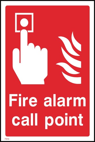 Fire alarm call - point, sign