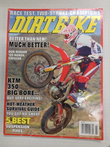 Dirt bike magazine honda - magazine,