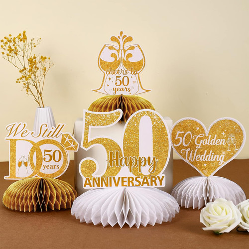 8pcs golden wedding - 8pcs,