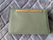 Vintage Fossil Wallet Green