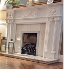 Living Flame (Blenheim) Gas Fire model 939 - not been used after installation