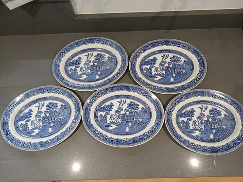 Myott old willow set oval - of,