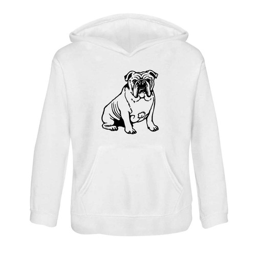English bulldog kids hoodie - 'english,