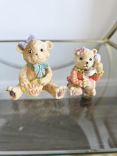 ​Vintage Stone Resin Teddy