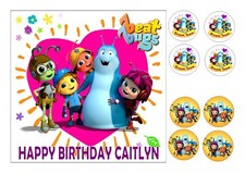 BEAT BUGS  CAKE TOPPER SQUARE
