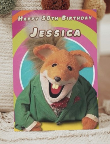 Basil brush personalised - basil,