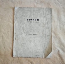 Vintage COSSOR Service Manual