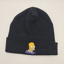 Homer Simpson 1999 Homer Beanie Hat  Vintage RARE