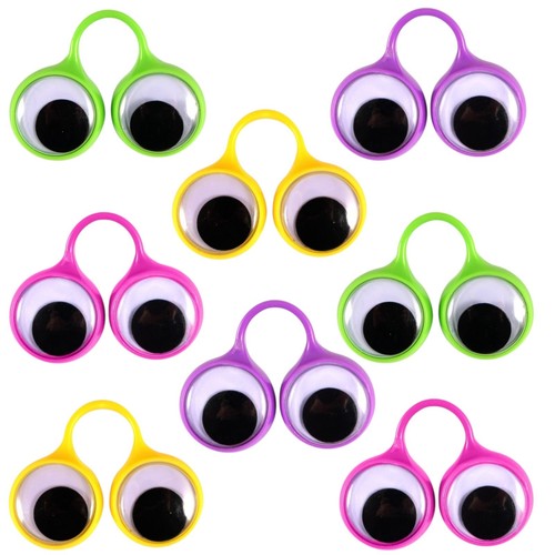 Googly eye finger puppets - puppets, 8