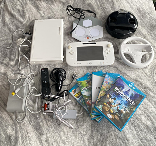 Nintendo wii white console - wii,