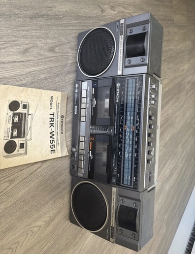 Portable boombox radio - boombox,