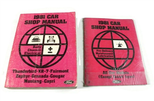 1981 ford car oem dealer - car,
