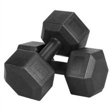 2 x 5 kg Dumbbells 10 kg Dumbbell Set Heavy Weight for Home Gym Lifting Training