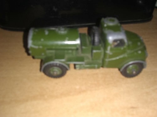 Dinky army water tanker - water, no