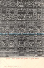 R378298 Sevilla Vista General del Retablo del Altar mayor R Garzon Sevilla No 6