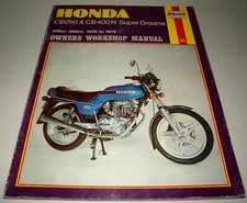 Honda CB250 CB400 N Super Dreams 249cc-395cc 1978 to 1979 Owners Workshop Manual