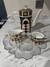 Crown Derby Imari Teapot Sugar