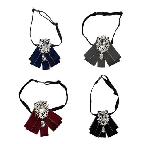 Women girls bow tie faux - women,