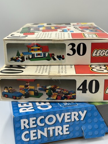 Vintage modern lego box - &,