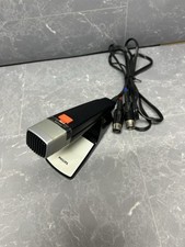 Vintage Philips Dictation Microphone LFH0820 Desktop Mic with DIN Connectors