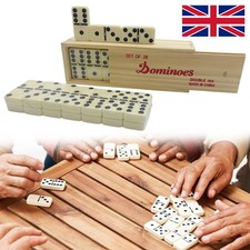 Wooden Dominoes Set 28 Domino
