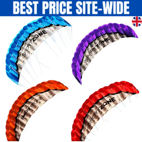 Dual line parafoil stunt - dual,