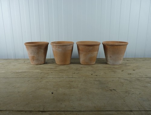 Four old hand thrown - four,