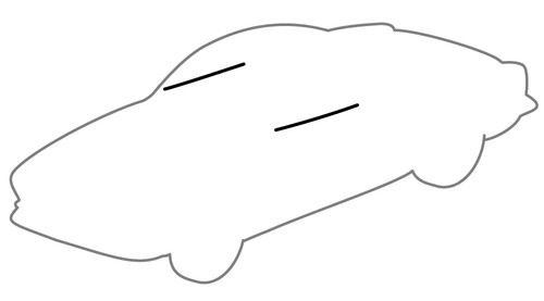 Door window scraper coupe - window,