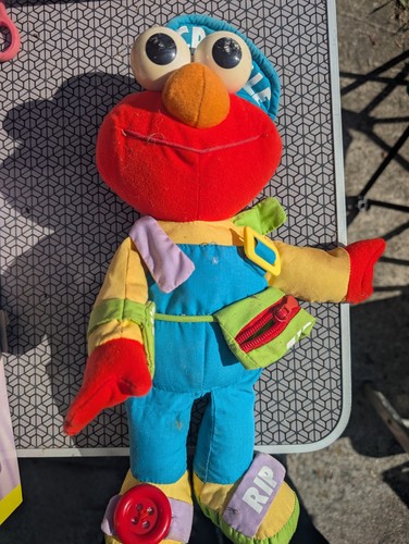 Elmo soft plush toy 1995 - elmo,