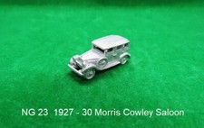N Gauge  1:148  R PARKER MODELS   'KIT'    NG 23  MORRIS COWLEY SALOON 1927-30