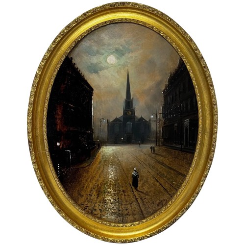 Painting trinity church - painting,