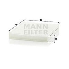 MANN-FILTER CU 2545 FILTER