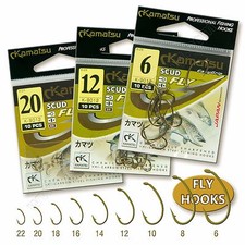 Fly Fishing Hooks Scud Buzzer
