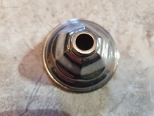 Vintage Ceiling Lamp Roof Canopy / Finial / Chrome