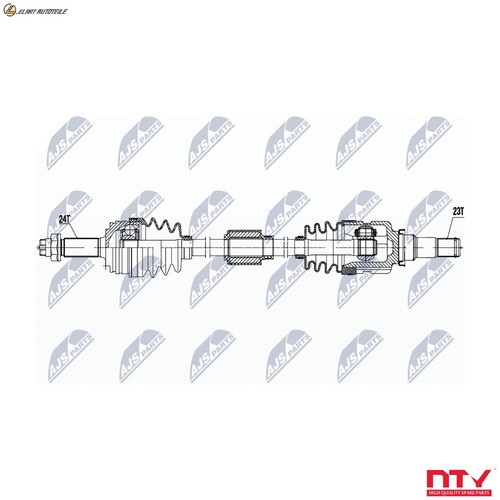Driveshaft npw 171 - driveshaft, for