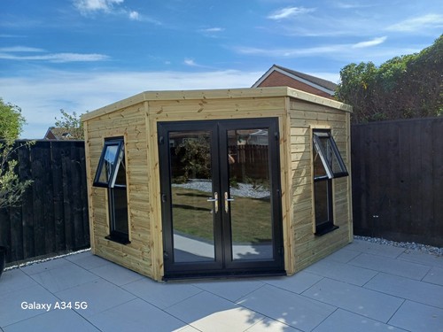 10x10 corner summer house - corner,