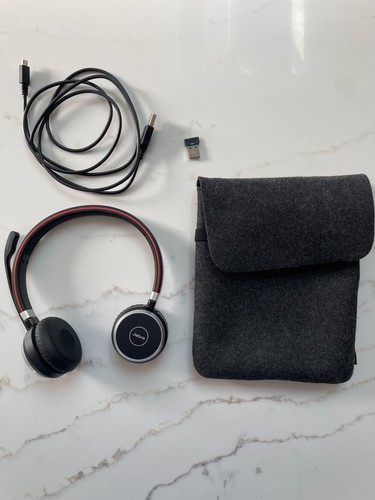 Jabra evolve black red - jabra, black/red