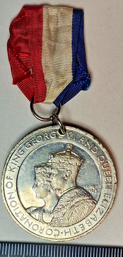 1937 coronation medal king - coronation,
