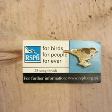 RSPB Enamel Pin Badge Song