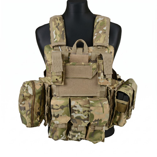 Multicam tactical vest plate - vest,