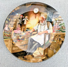 The Toymaker Plate, Susan Neale, Bradex, Royal Doulton Christmas Country Crafts