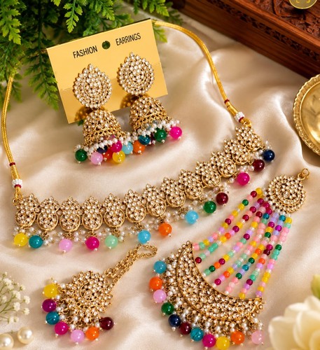 Asian bollywood style choker - asian,