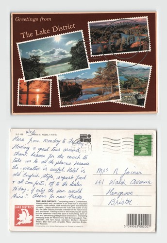 Postcard lake district - postcard,