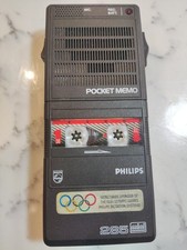 Philips 1988 Olympic Pocket Memo 285 Mini-Cassette Voice Recorder/Dictaphone