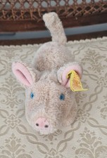 STEIFF PIG WITH BUTTON 1505/10